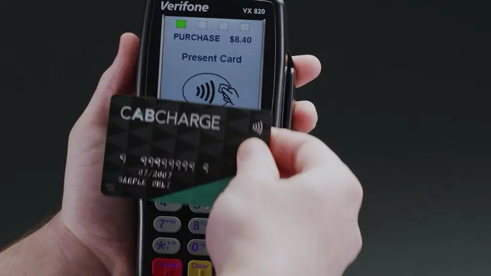 Taxi with Cabcharge Payment